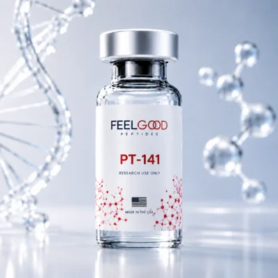 PT-141 — sealed research vial, 10 mg