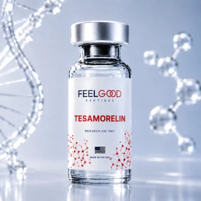 Tesamorelin — sealed research vial, 10 mg